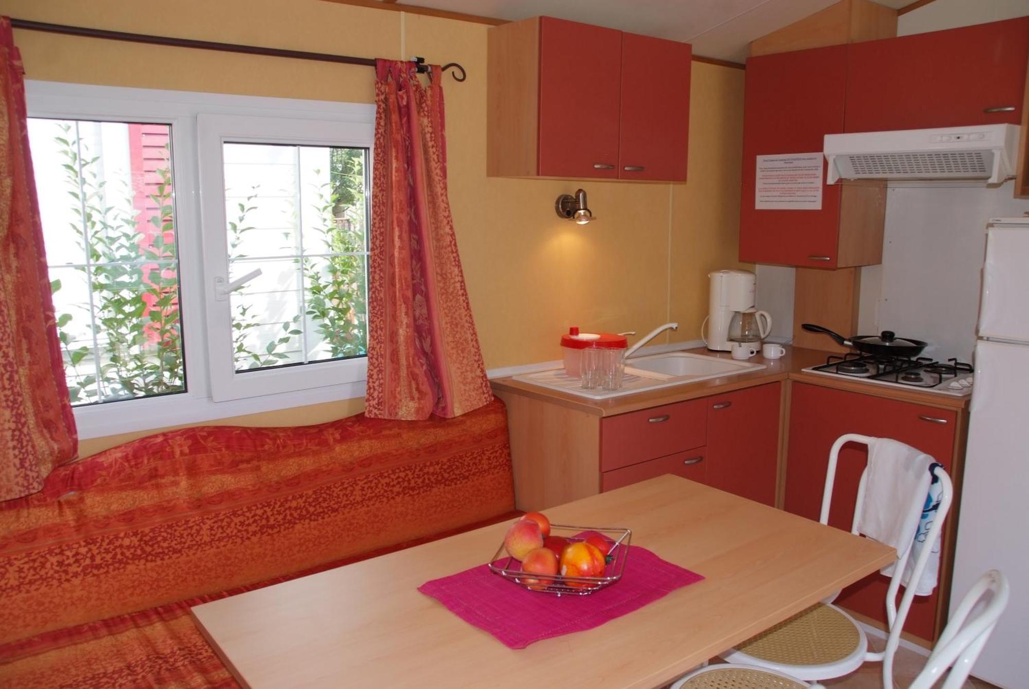 Camping Les Palmiers 히에레 객실 사진